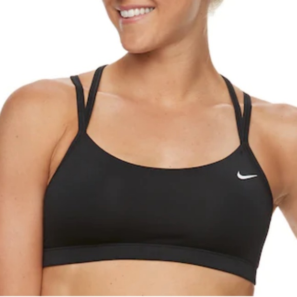 nike favorites strappy sports bra